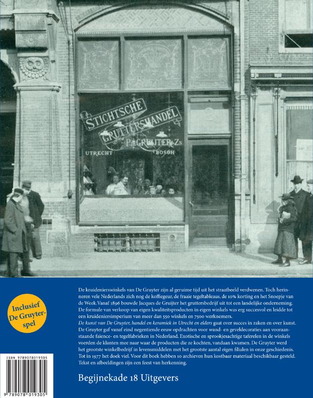 De kunst van De Gruyter achterkant