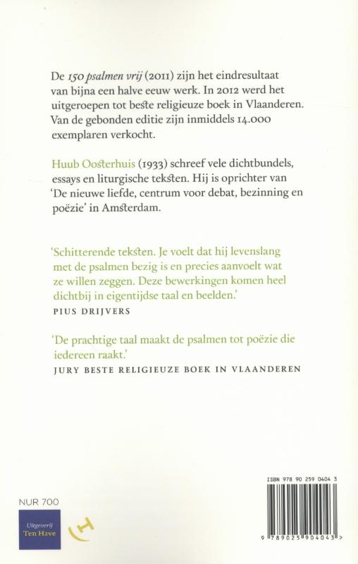 150 psalmen vrij achterkant