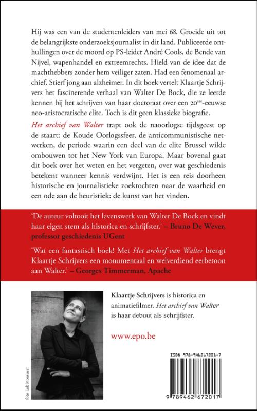 Het archief van Walter achterkant