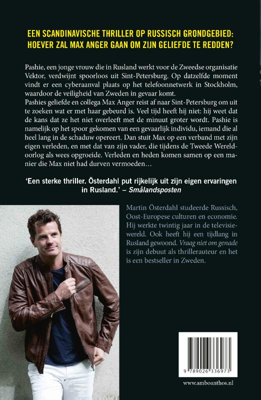 Vraag niet om genade / Max Anger / 1 achterkant