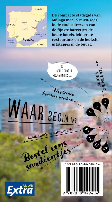 ANWB Extra - Malaga achterkant