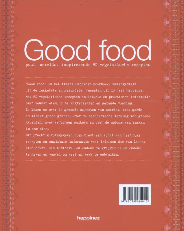 Good food achterkant