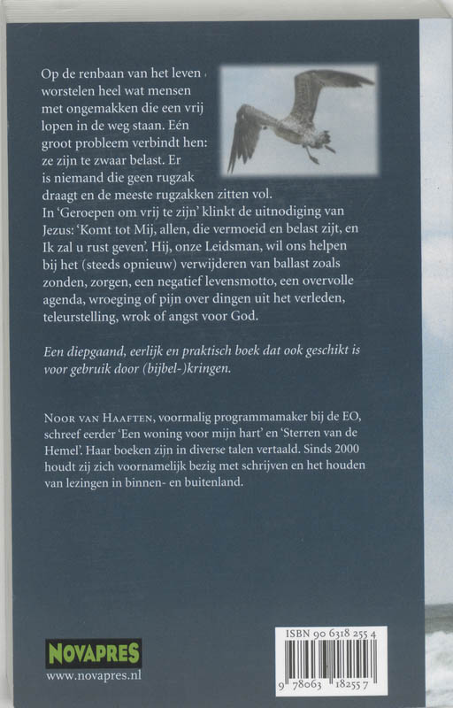 Geroepen om vrij te zijn achterkant