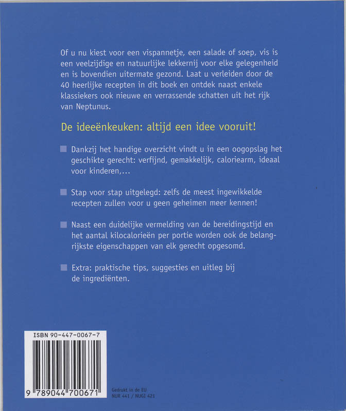 Visgerechten achterkant