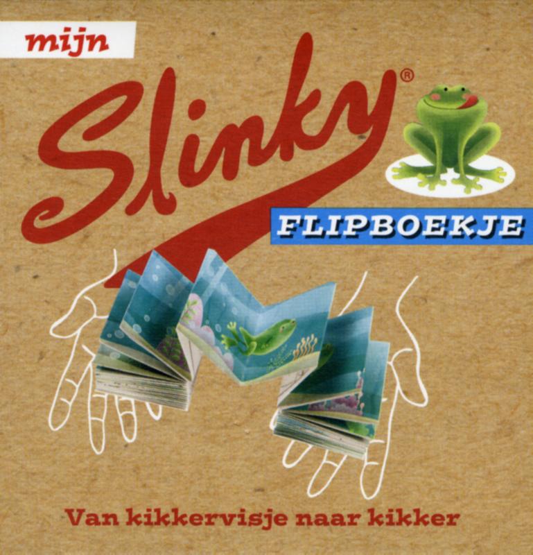 Mijn slinky flipboekje kikker