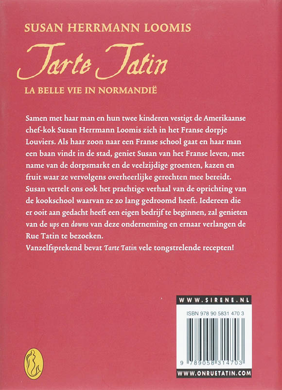 Tarte Tatin / Lezen & eten achterkant
