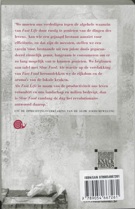 Slow Food achterkant