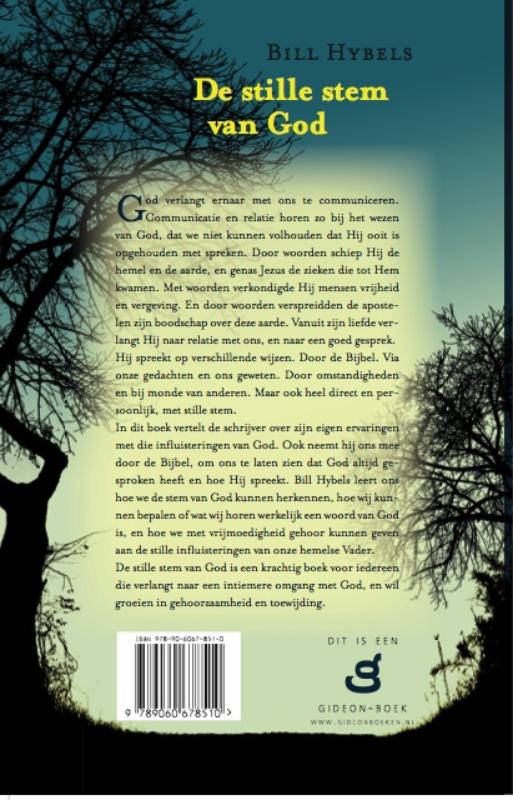 De Stille stem van God achterkant
