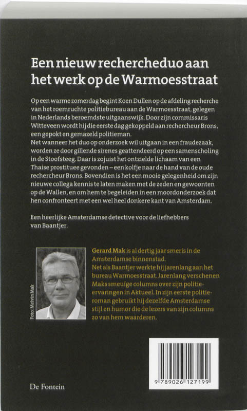 Rechercheur Brons en het lijk op de Wallen achterkant