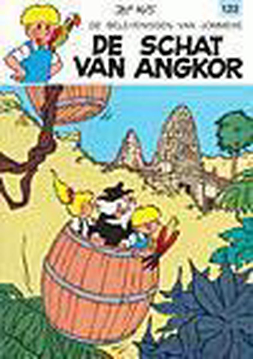 De schat van Angkor / Jommeke strip - nieuwe look / 123