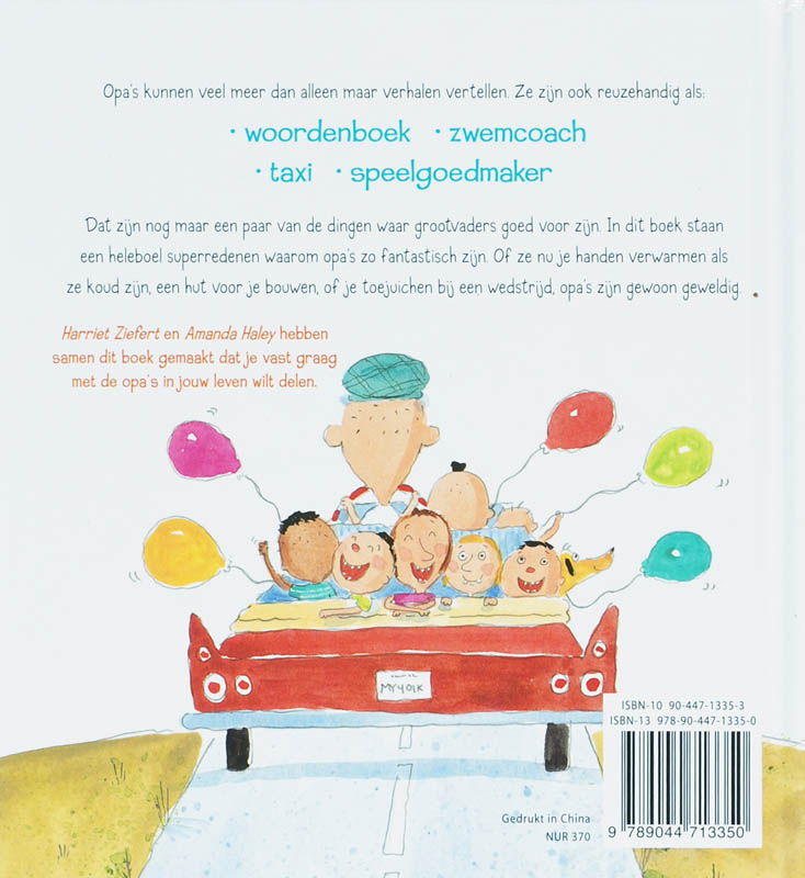 Waar opa's goed voor zijn! achterkant