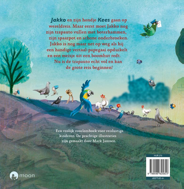 Jakko en Kees op wereldreis achterkant
