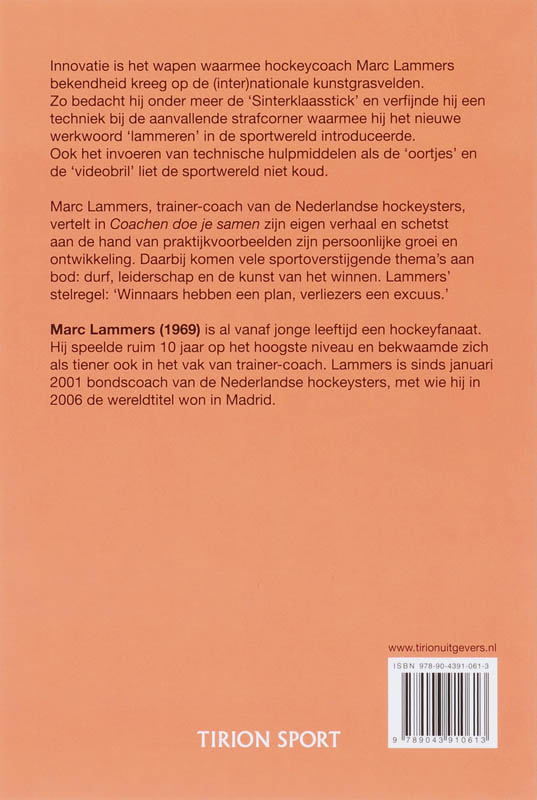 Coachen doe je samen achterkant