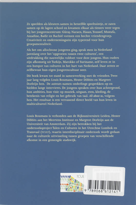 Jongens Uit De Buurt achterkant