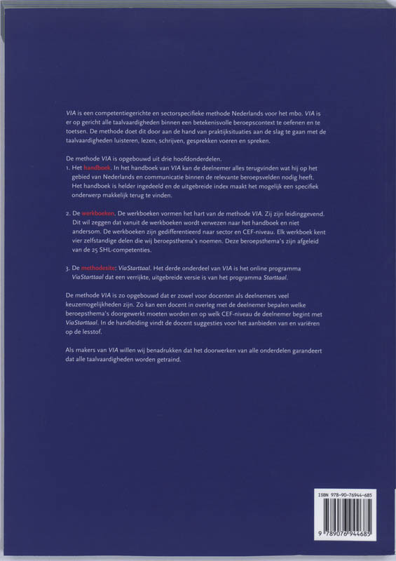 VIA - A2 Techniek - Werkboek achterkant