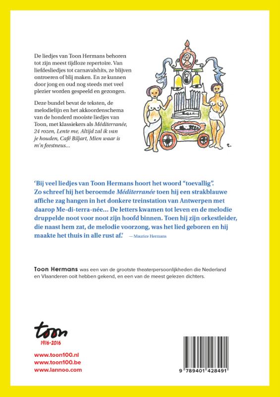 Liedjesboek achterkant