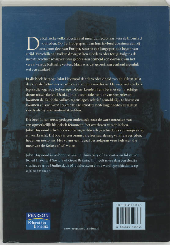 De Kelten / Geschiedenis achterkant