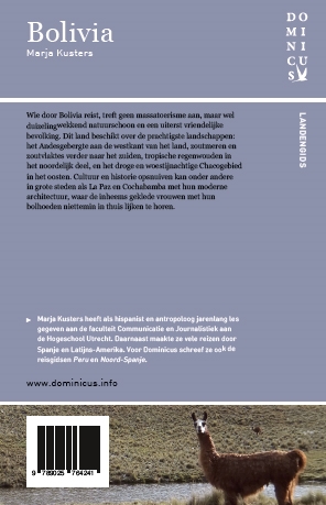 Bolivia / Dominicus landengids achterkant