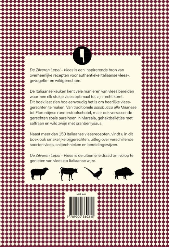 Vlees / De Zilveren Lepel achterkant