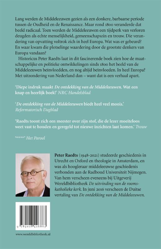 De ontdekking van de Middeleeuwen achterkant