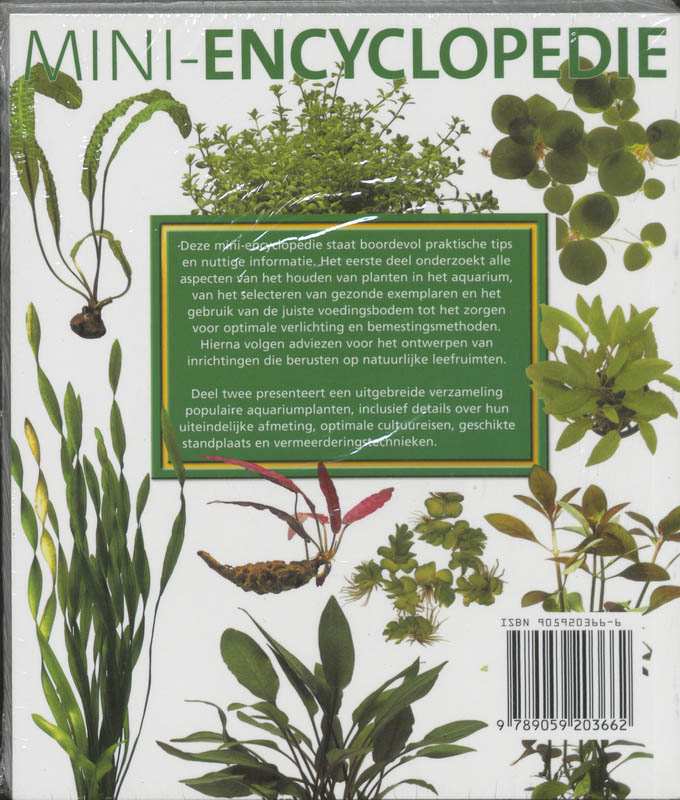 Mini-encyclopedie aquariumplanten achterkant