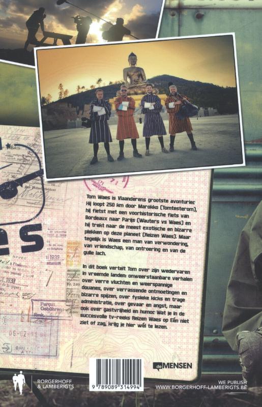 Reizen Waes achterkant