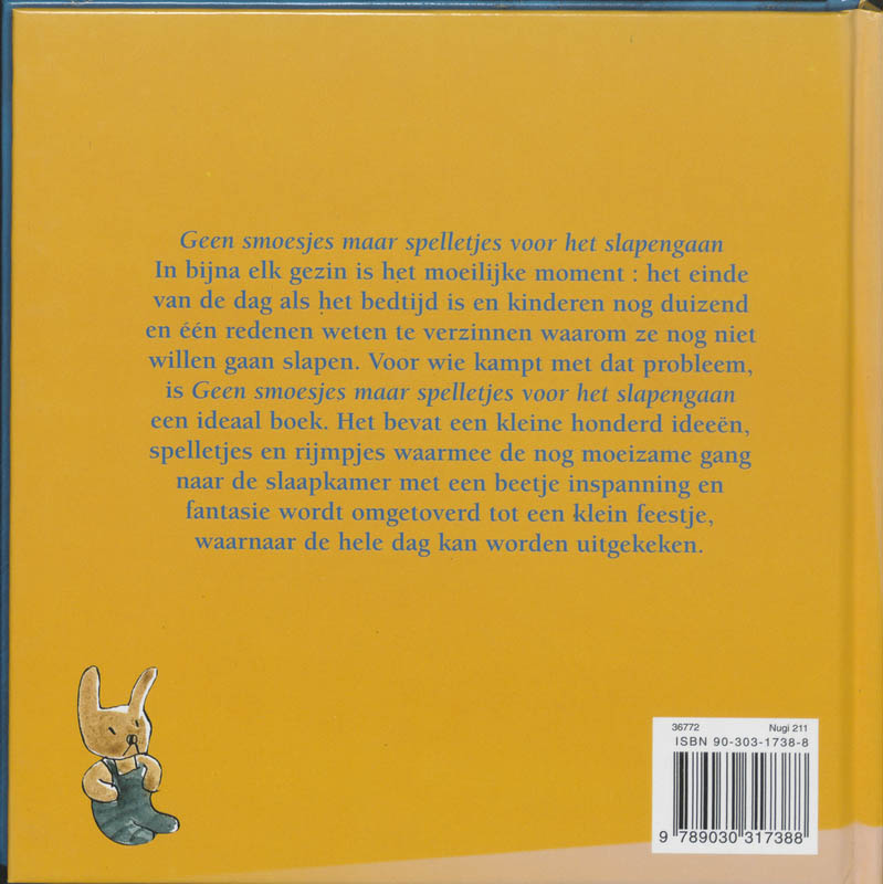 Geen Smoesjes Maar Spelletjes Voor Het Slapengaan achterkant