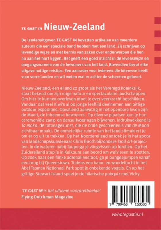 Te gast in... - Nieuw-Zeeland achterkant