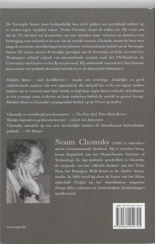 Mislukte Staten achterkant