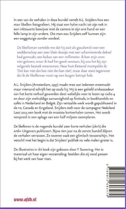 De libelleman achterkant