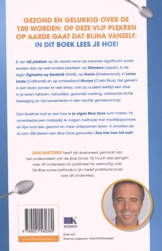 De blue zones-methode achterkant