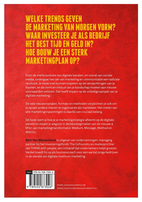 De marketingbijbel voor een digitale wereld achterkant