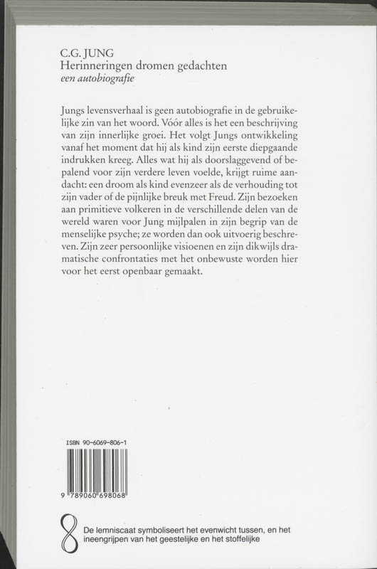 Herinneringen, dromen, gedachten achterkant