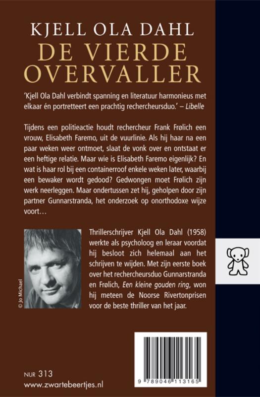 De Vierde Overvaller achterkant