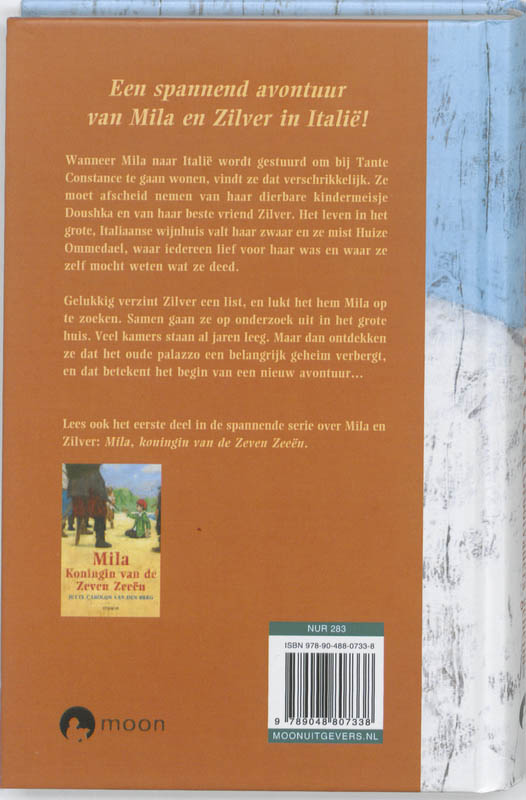 Mila en Zilver en grootvaders geheim achterkant