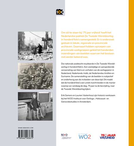De Tweede Wereldoorlog in honderd foto's achterkant