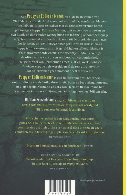 Poppy en Eddie en Manon / Poppy en Eddie-trilogie / 2 achterkant
