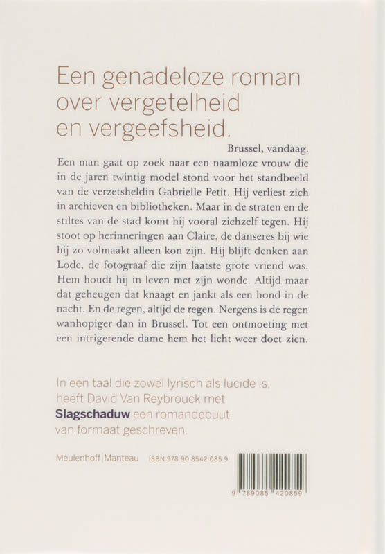 Slagschaduw achterkant