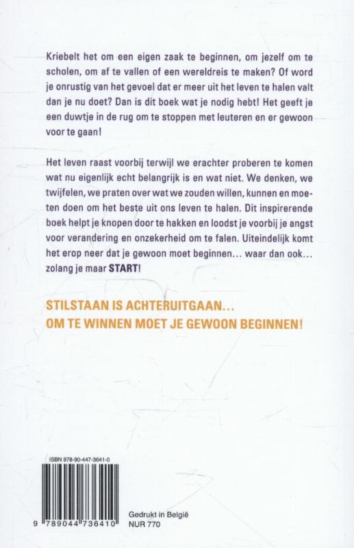 Niet zeggen maar doen achterkant