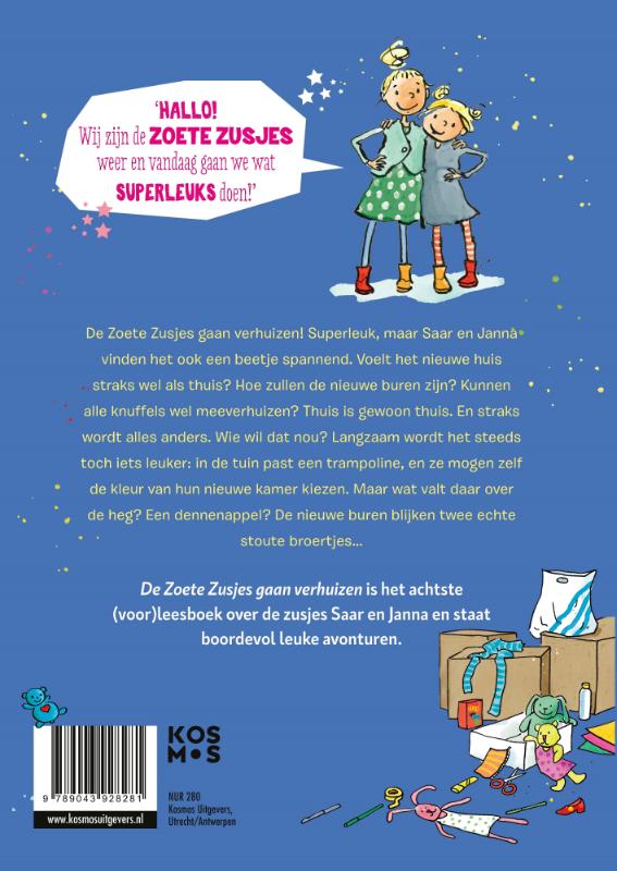 De Zoete Zusjes gaan verhuizen / De Zoete Zusjes achterkant