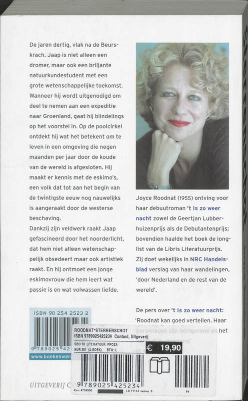 Sterrenschot achterkant