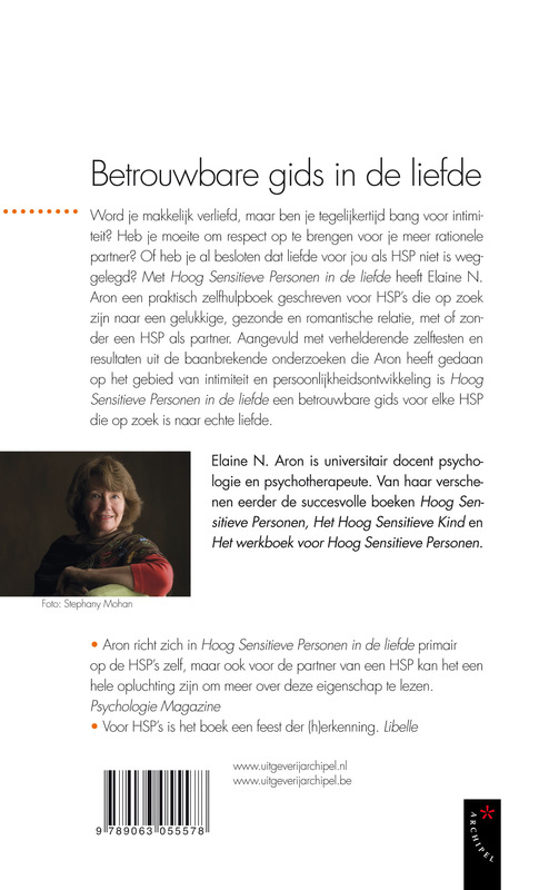 Hoog Sensitieve Personen in de liefde achterkant
