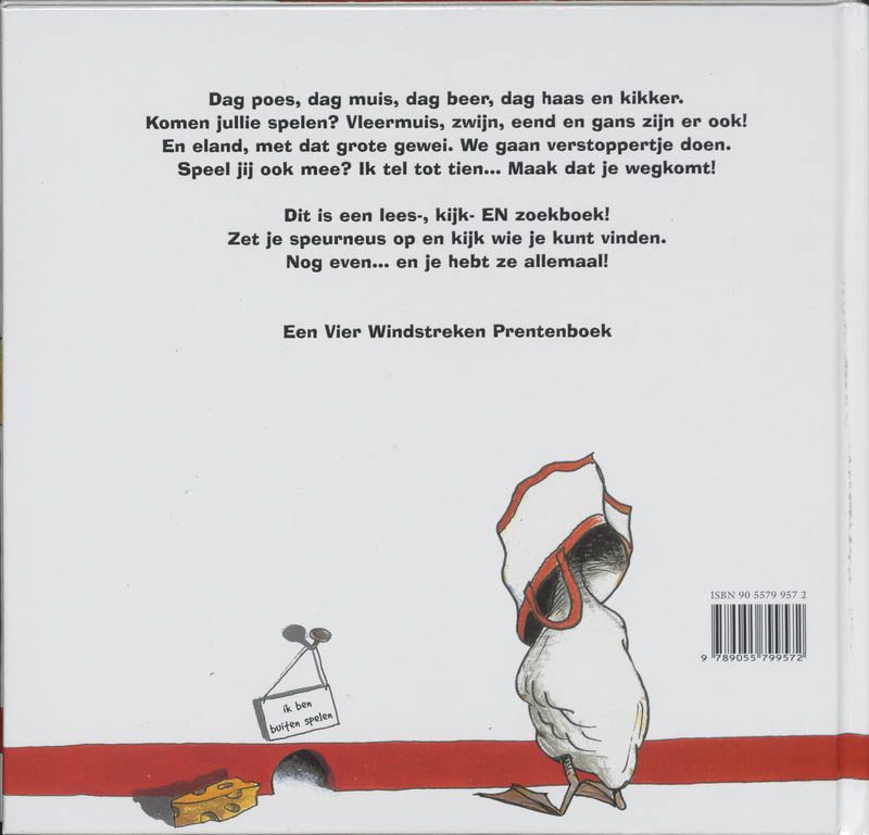 Acht, Negen, Tien... Wie Niet Weg Is, Wordt Gezien achterkant