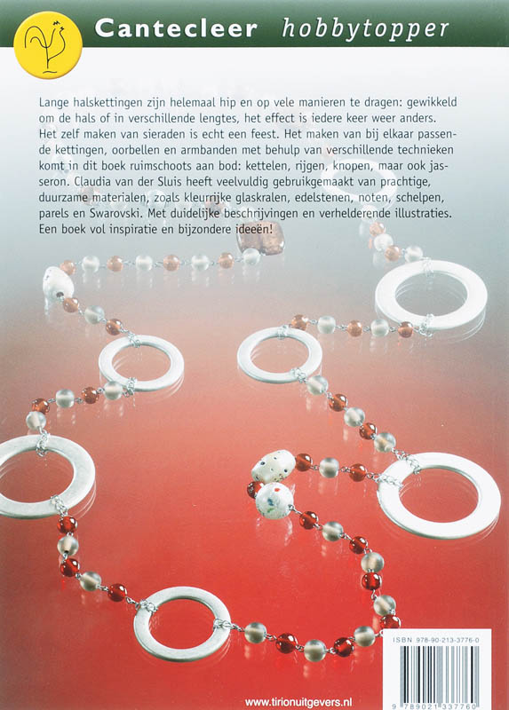 Lange halskettingen / Hobbytopper achterkant