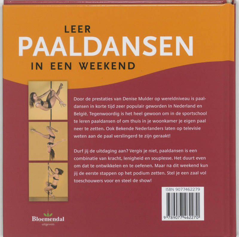 Leer paaldansen in een weekend achterkant
