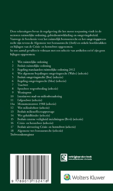 Ruimtelijk bestuursrecht / 2019/2 / Tekstuitgave achterkant