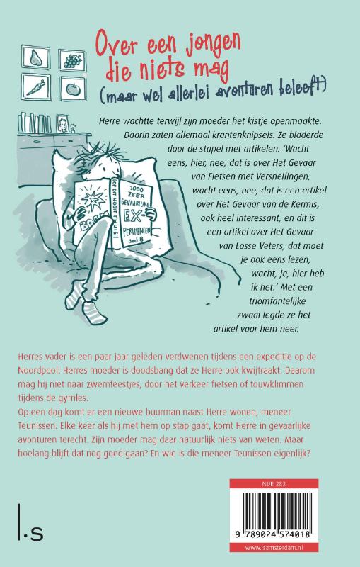 De (niet zo) rampzalige avonturen van Herre / Herre / 1 achterkant