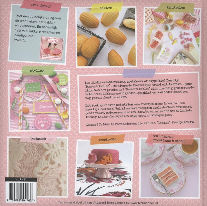 Dessert tables achterkant