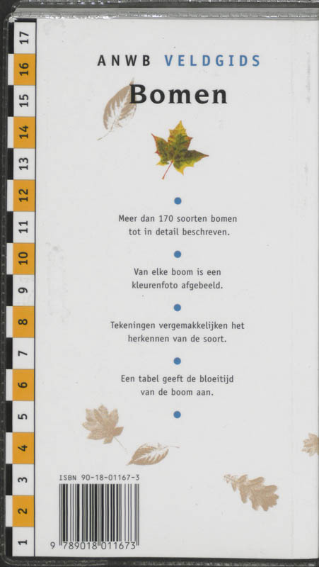 Bomen / ANWB veldgids achterkant