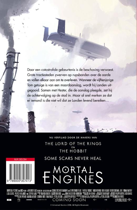 Mortal Engines / Mortal Engines / 1 achterkant